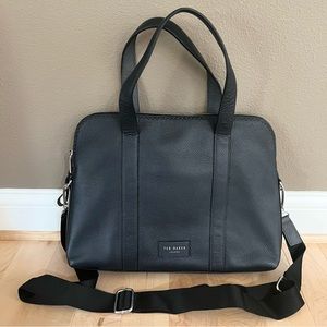 Ted Baker London leather infern core bag Briefcase black